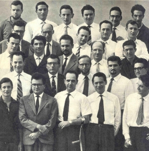 Foto di gruppo all'Olivetti